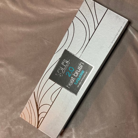 SOLEIL HAIR Heat Brush 2.0 Turquoise NIB! $350 - Picture 3 of 13